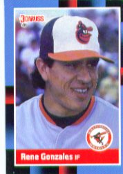 1988 Donruss Baseball Cards    582     Rene Gonzales RC